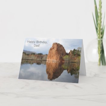 Happy Birthday  Dad Template Greeting Card by bluerabbit at Zazzle
