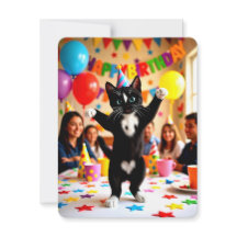 Happy Birthday | Dancing Party Cat