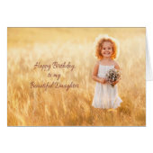 Happy Birthday Daughter (Front Horizontal)