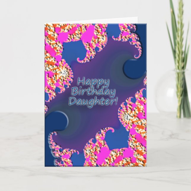 Happy Birthday Daughter! Card (Front)