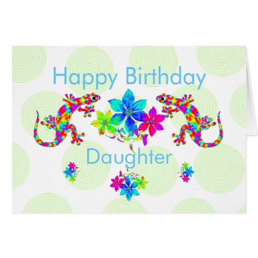 Happy Birthday Daughter Greeting Card | Zazzle