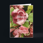 Happy Birthday Daughter Card<br><div class="desc">A  Birthday Card for a Daughter</div>
