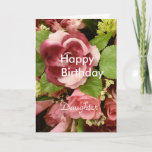 Happy Birthday Daughter Card<br><div class="desc">A  Birthday Card for a Daughter</div>