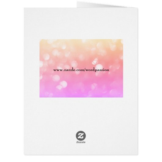 Happy Birthday Daughter Fairy design (Back)