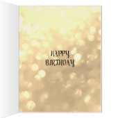 Happy Birthday Daughter Fairy design Cards (Inside (Right))