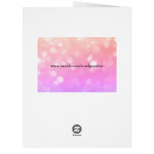 Happy Birthday Daughter Fairy design Cards (Back)