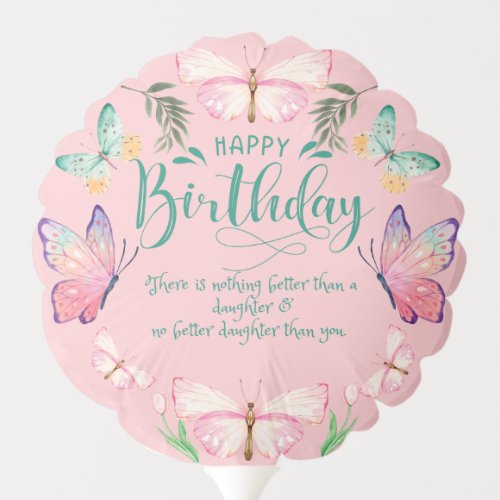 Happy Birthday Daughter Foil Balloon Balloon