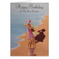 Happy Birthday Daughter, greeting card