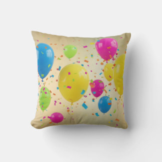 Happy Birthday decoration Throw Pillow
