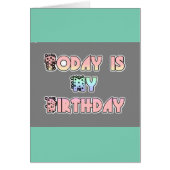 Happy Birthday Design (Front)