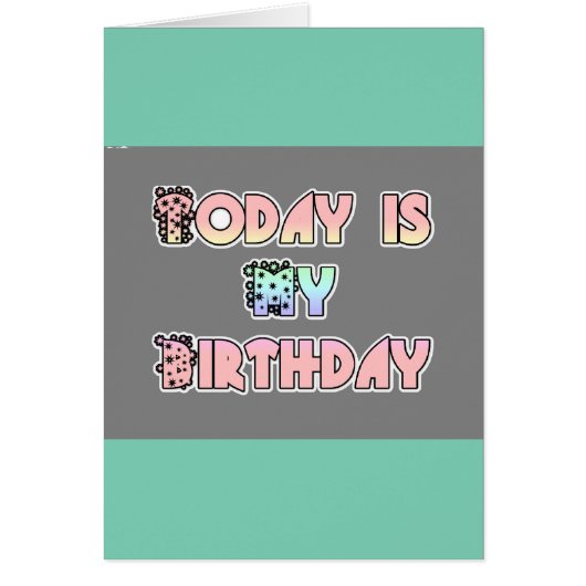 Happy Birthday Design (Front)