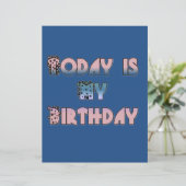 Happy Birthday Design (Standing Front)