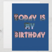 Happy Birthday Design (Front/Back)