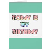 Happy Birthday Design (Front)