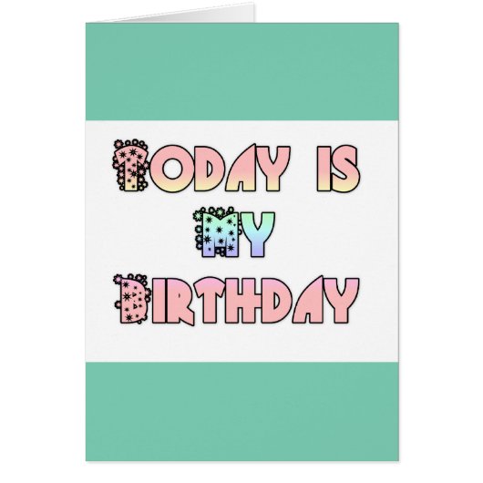 Happy Birthday Design (Front)