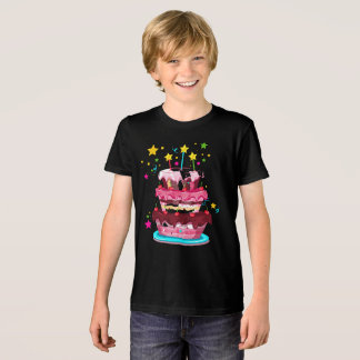 Happy birthday design Tri-Blend shirt