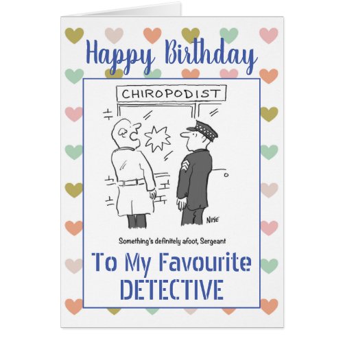 Happy Birthday Detective