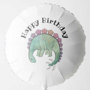 Happy Birthday Dinosaur Balloon
