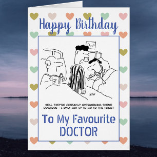 Happy Birthday Doctor Cards