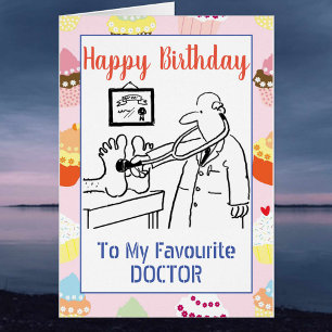 Happy Birthday Doctor Cards