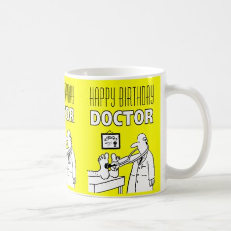 Happy Birthday Doctor Mug