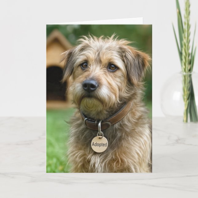 Happy Birthday Dog Card (Front)