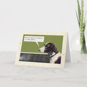 Happy Birthday Dog (Dog Years Option) Card