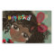 Happy Birthday Doll Cat Yard Sign