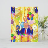 happy birthday donald trump (Standing Front)
