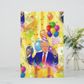 happy birthday donald trump (Standing Front)