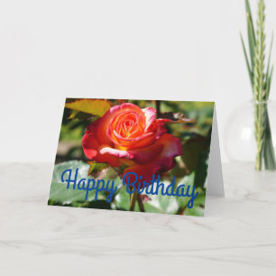 Happy Birthday Dream Come True Rose #2 Card