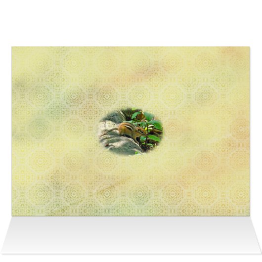 Happy Birthday - Eastern Chipmunk (Inside Horizontal (Top))