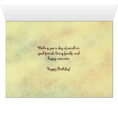 Happy Birthday - Eastern Chipmunk Cards (Inside Horizontal (Bottom))