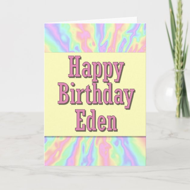 Yochana's Cake Delight! : Eden's birthday