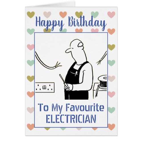 Happy Birthday Electrician