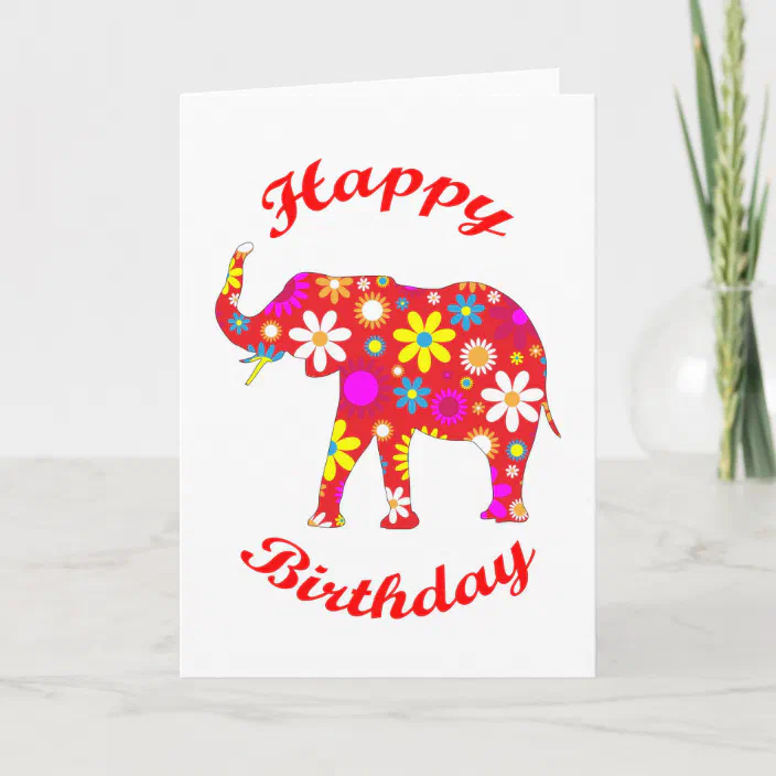 Dumbo Birthday Greetings Card Son Daughter Grandchild Godson Goddaughter
