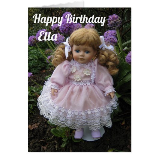 Happy birthday ella cards (Front)