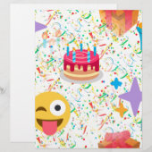 happy birthday emoji (Front/Back)