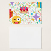happy birthday emoji (Front & Back)