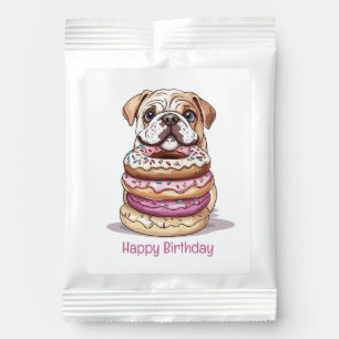 Happy Birthday English Bulldogs Margarita Drink Mix
