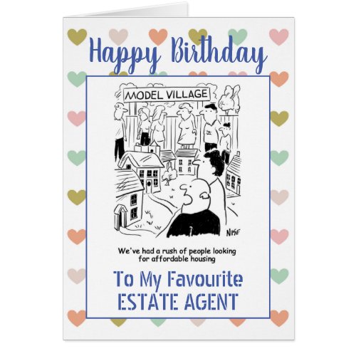 Happy Birthday Estate Agent