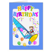 Happy birthday, extreme windsurfer (Front)