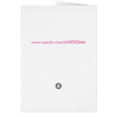 "HAPPY BIRTHDAY FACE FLOWER (Back)