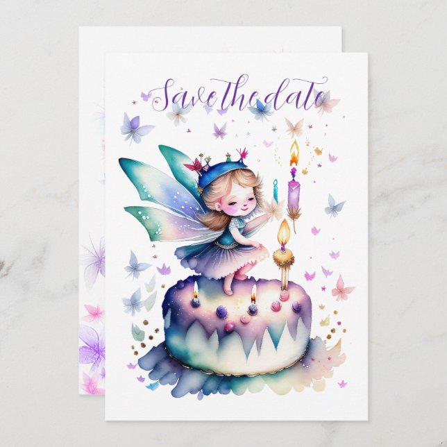 Happy Birthday Fairy 01 (Front/Back)