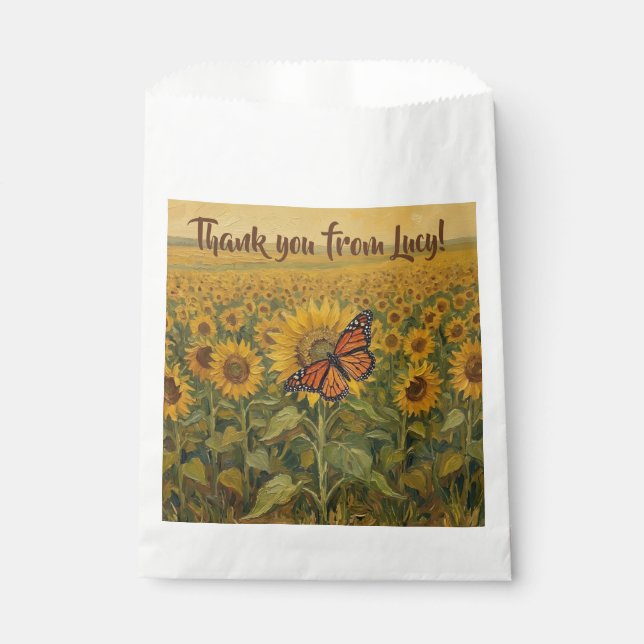 Happy Birthday Favor Bag (Front)