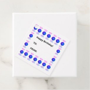 Happy Birthday Favor Tags