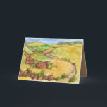 Happy Birthday Favorite Guy Cowboy Horseshoes Card<br><div class="desc">A greeting card with a western theme featuring a long horn cow relaxing in a desert setting with a meandering dirt road leading to the rolling hills in the distance. On the inside is a pair of horseshoes sketched with sepia ink and a coordinating shade of brown and text that...</div>