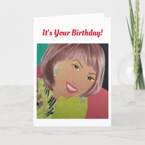 Happy Birthday Female Card
