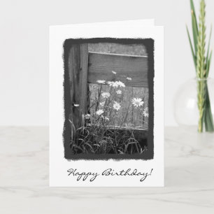 Happy Birthday Fence Card