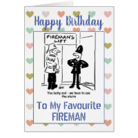 Happy Birthday Fireman